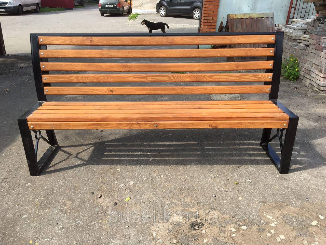 Лавка вулична, для саду, 2000х500, доставка по Україні, фото 1