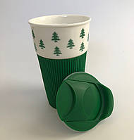 Термостакан Favorite (Любимый) eco cup елки