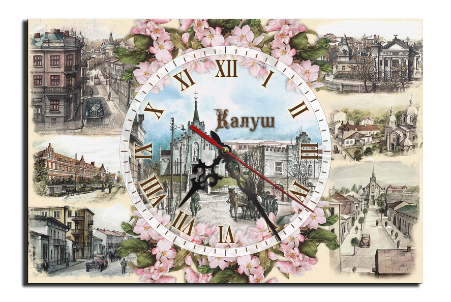 Годинник 43х29 див. м. Калуш