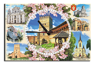 Годинник 43х29 див. м. Луцьк