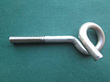 Гак гойдалковий з метричним різьбленням, нержавіюча сталь А2 (AISI 304), фото 3