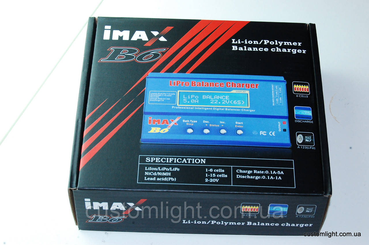 Зарядний пристрій IMax B6 80W