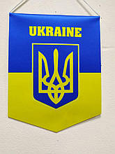 Вимпел сувенірний із зображенням герба України