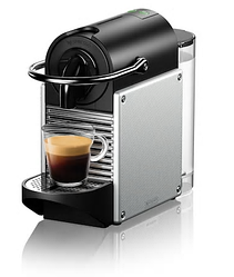Кавоварка Nespresso Pixie Electric Aluminium C61. Неспрессо Пікс