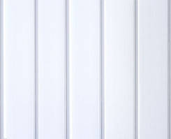 Вагонка ПВХ (вагонка пластикова), Біла 100х6000х7 мм.