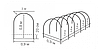 Міні теплиця — Парник 5 метрів Agreen Україна, фото 3