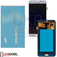 Дисплей Samsung J701 Galaxy J7 Neo, GH97-20904A, с тачскрином, Original, Blue