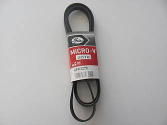 Ремінь генератора на MB Sprinter CDI (+AC) — GATES — 6PK2270