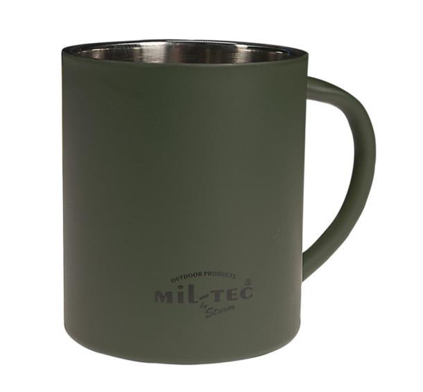 Кружка MIL-TEC з подвійними стінками 300мл  Olive (14603000)