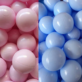 Кульки для сухого басейну 8 см великі (колір ніжний)