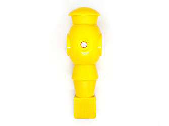 Футболіст для настільного футболу 16мм жовтий