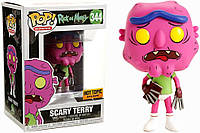 Фигурка Funko Pop Фанко Поп Рик и Морти Страшный Тэрри без штанов (Эксклюзив) Rick Scary Terry 10 см RM ST 344