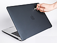 Чохол пластикова накладка для макбук Apple Macbook PRO Retina 15,4" (A1398) - чорний, фото 6