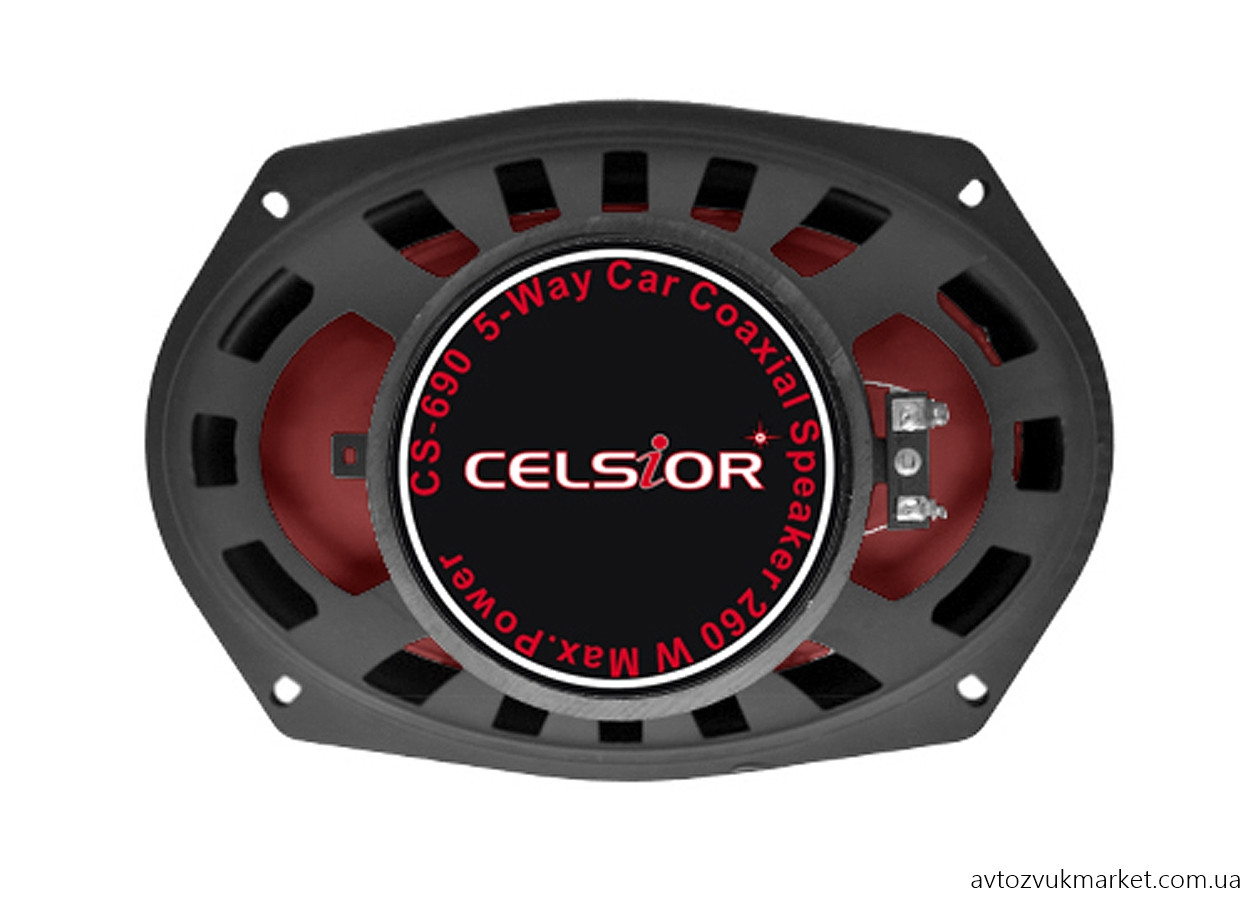 Автоакустика Celsior CS-690 RED - фото 3 - id-p1092451863