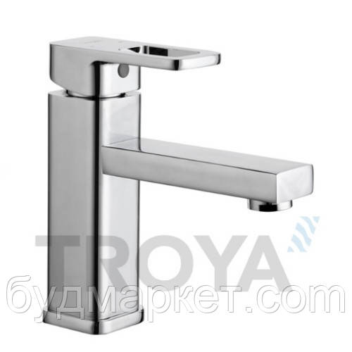 Змішувач TROYA для умивальника, на гайці, латунь, BGX1-A189