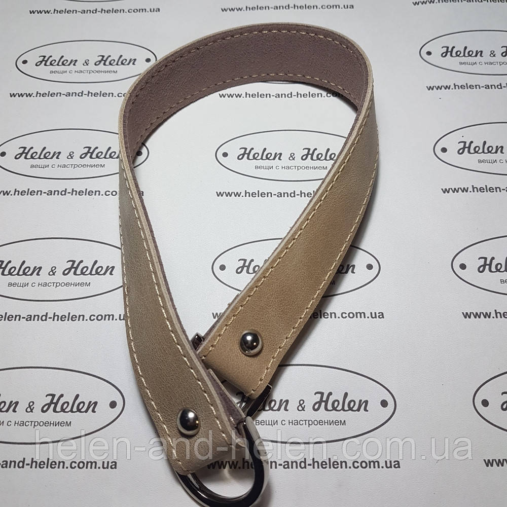 Ручка на півкільцях 40 х 2,5 (2). Колір "Слонова кістка"., фото 1