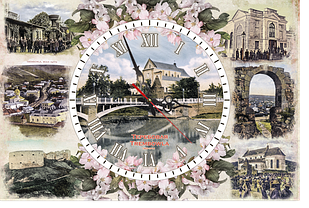 Годинник 43х29 див. м. Теребовля