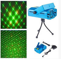 Лазер диско проектор LASER XL-09-D красный+зеленый, звездное небо