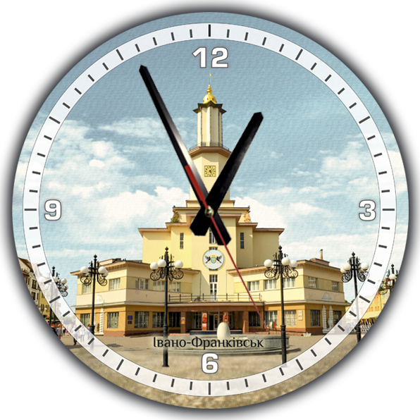 Годинник Ф25см м. Івано-Франківськ
