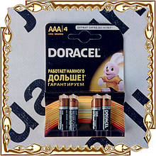 Батарейка Doracel R03 1.5V на планшеті (40 шт./пач.)