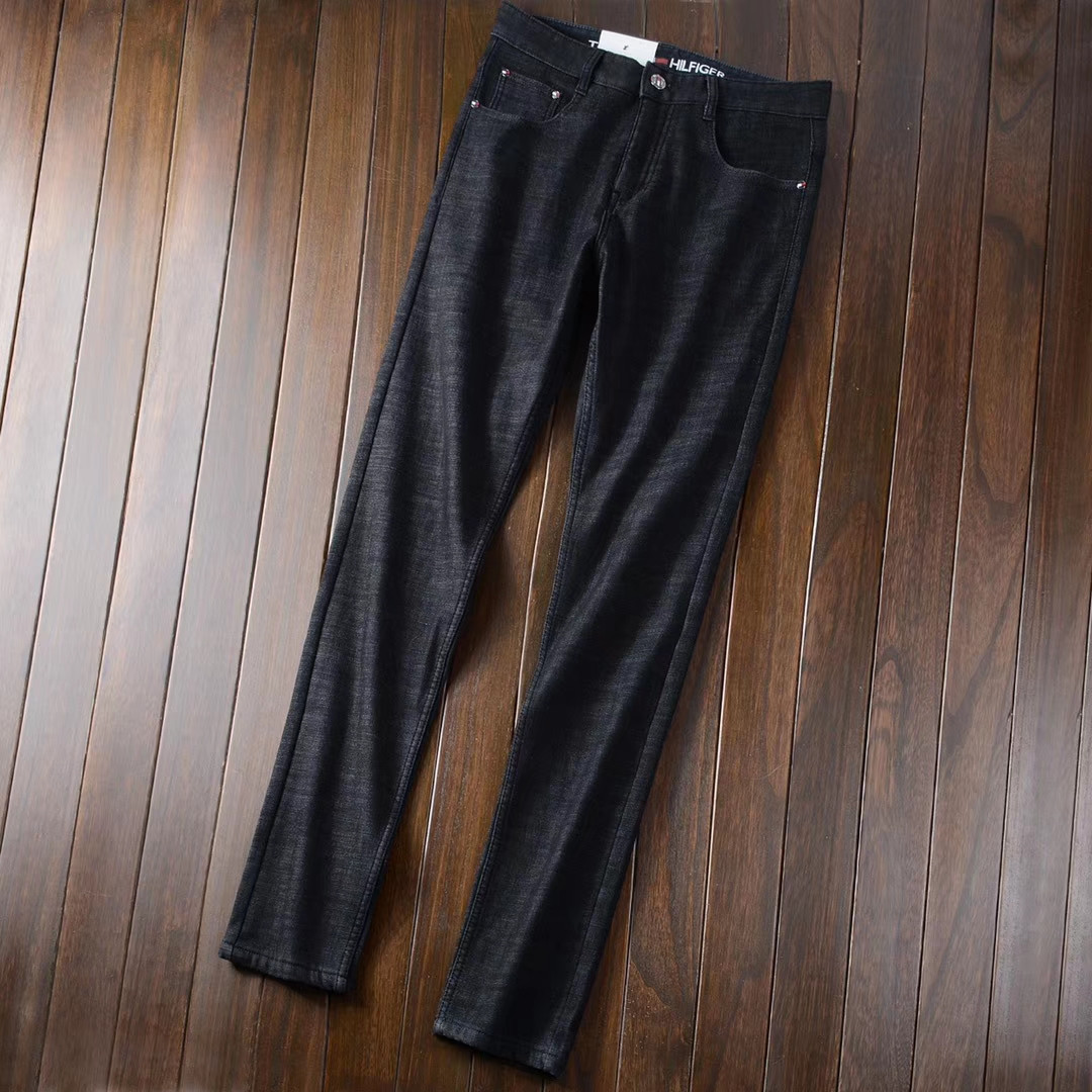 Зимние утепленные мужские джинсы Tommy Hilfiger размеры 32, 40 - фото 8 - id-p1092499818