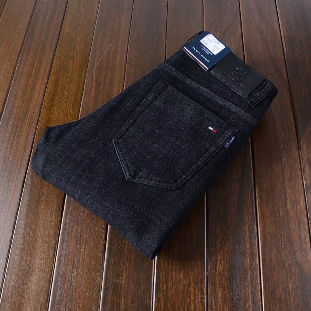 Зимние утепленные мужские джинсы Tommy Hilfiger размеры 32, 40 - фото 1 - id-p1092499818