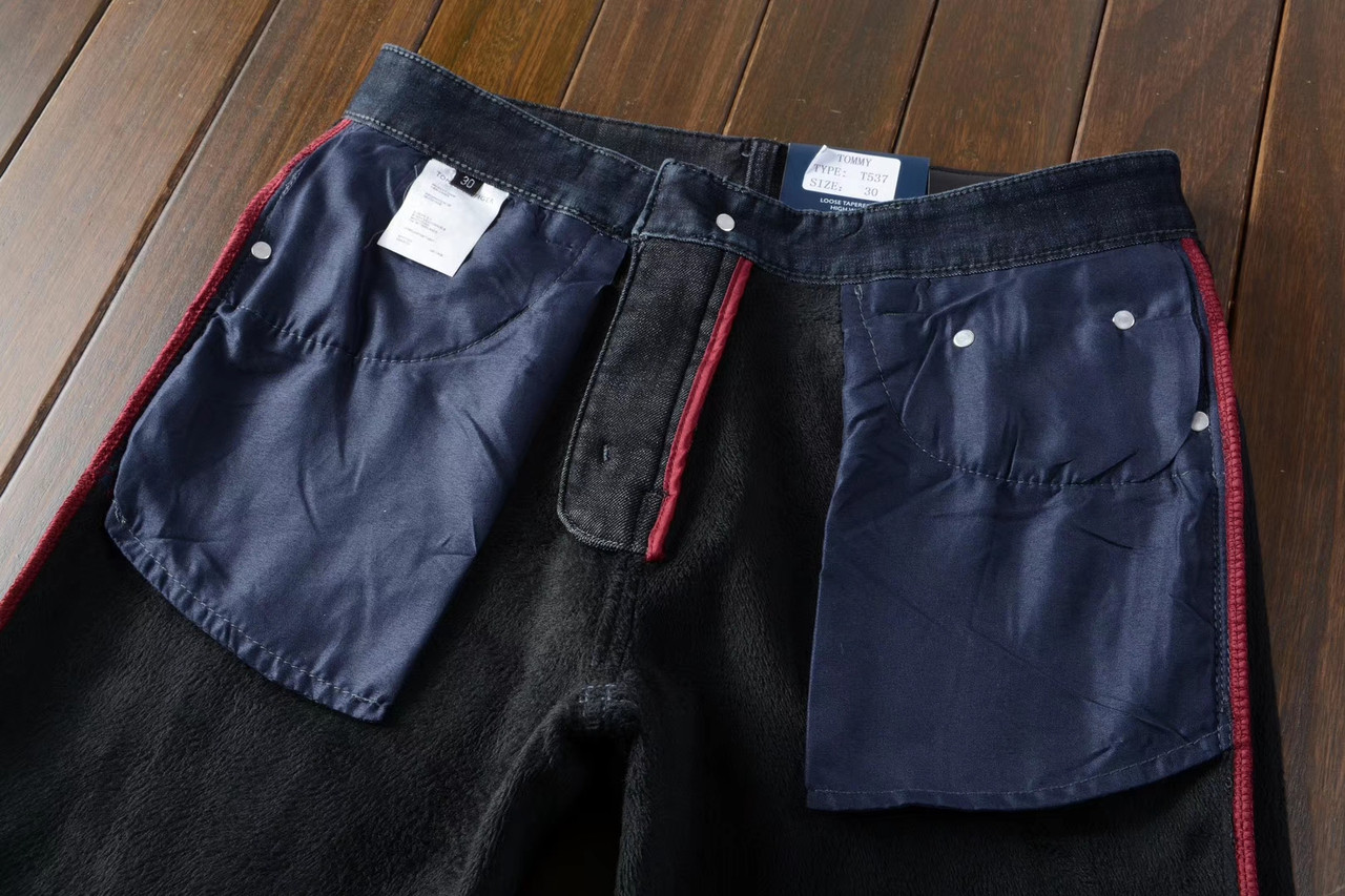 Зимние утепленные мужские джинсы Tommy Hilfiger размеры 32, 40 - фото 6 - id-p1092499818