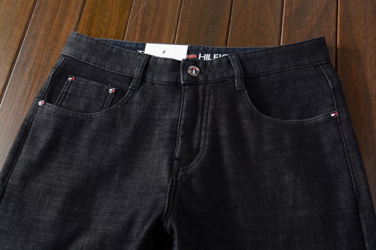 Зимние утепленные мужские джинсы Tommy Hilfiger размеры 32, 40 - фото 2 - id-p1092499818