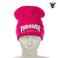 Шапка "Thrasher" Малиновая