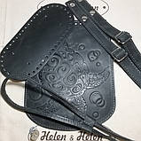 Клапан для рюкзака "Черепаха". Колір "Графіт"., фото 3