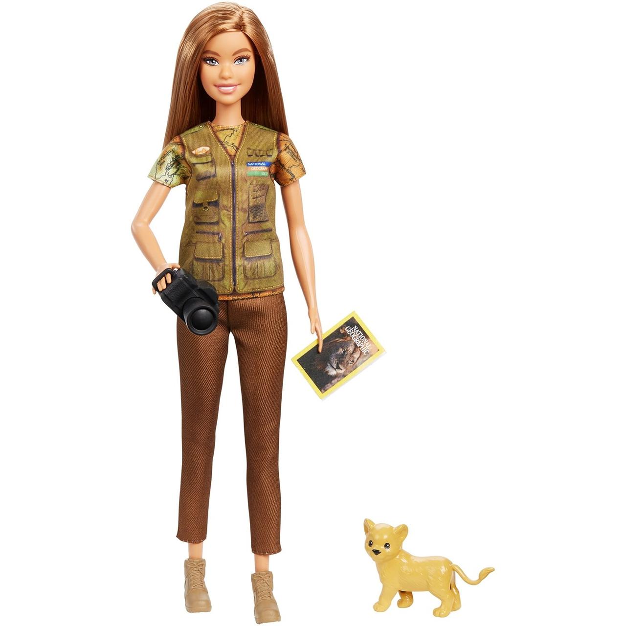Лялька Barbie Ким бути National Geographic Фотожурналіст GDM44 / GDM46