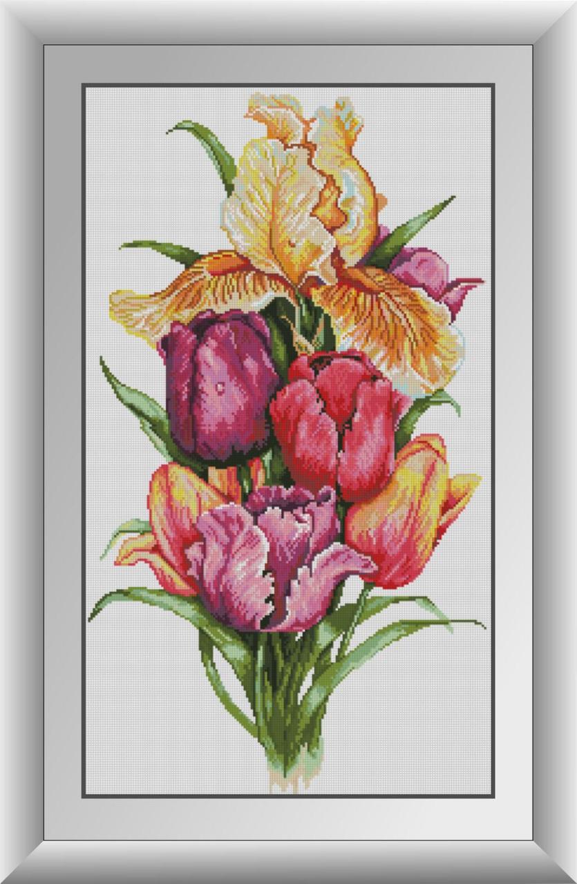 Набір алмазної мозаїки Блиск роси Dream Art 30897 (43 x 75 см), фото 1