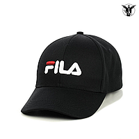 Бейсболка Fila (черная). Кепка