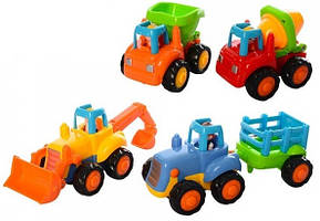 Набор машинок Limo Toy 326, 4 шт