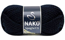 Nako SPAGHETTI ( Спагетті ) № 3088 темно-синій (Вовна з акрилом, нитки для в'язання)
