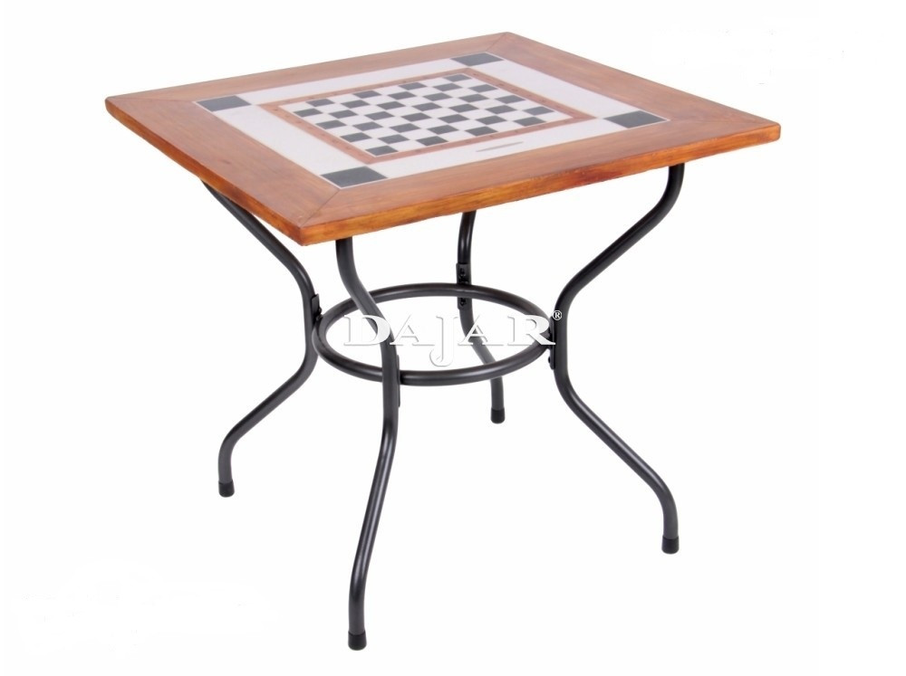 Стіл із каменю CHESS 80х80 см