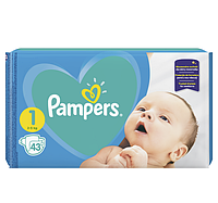 Подгузники памперсы для детей новорожденных Pampers newborn 1 2-5 kg 43 шт