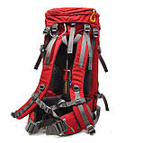 Туристичний рюкзак 38 л Onepolar Ensia 1703 Червоний, фото 3