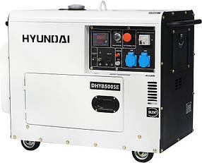 Генератор дизельний Hyundai DHY 8500SE (7,2 кВт)