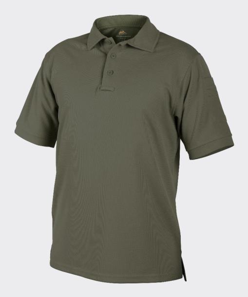 Футболка HELIKON-TEX POLO UTL Top Cool OLIVE GREEN (PD-UTL-TC-02) РОЗМІР M/Regular