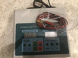 Апарат для гальванізації й електрофорезу ПОТОК-01М з таймером, з кабелем пацієнта, електрофорез