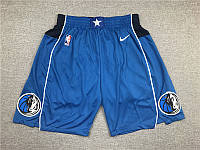 Вышивка синие шорты Nike команда Dallas Mavericks (Даллас Маверикс )