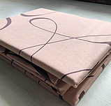 Двоспальний комплект постільної білизни 180х220 Ранфорс бавовна (11719) Українська постільна білизна, фото 8