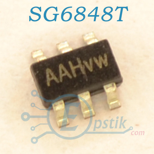 SG6848T (AAHxx) мікросхема живлення SOT23-6, фото 1