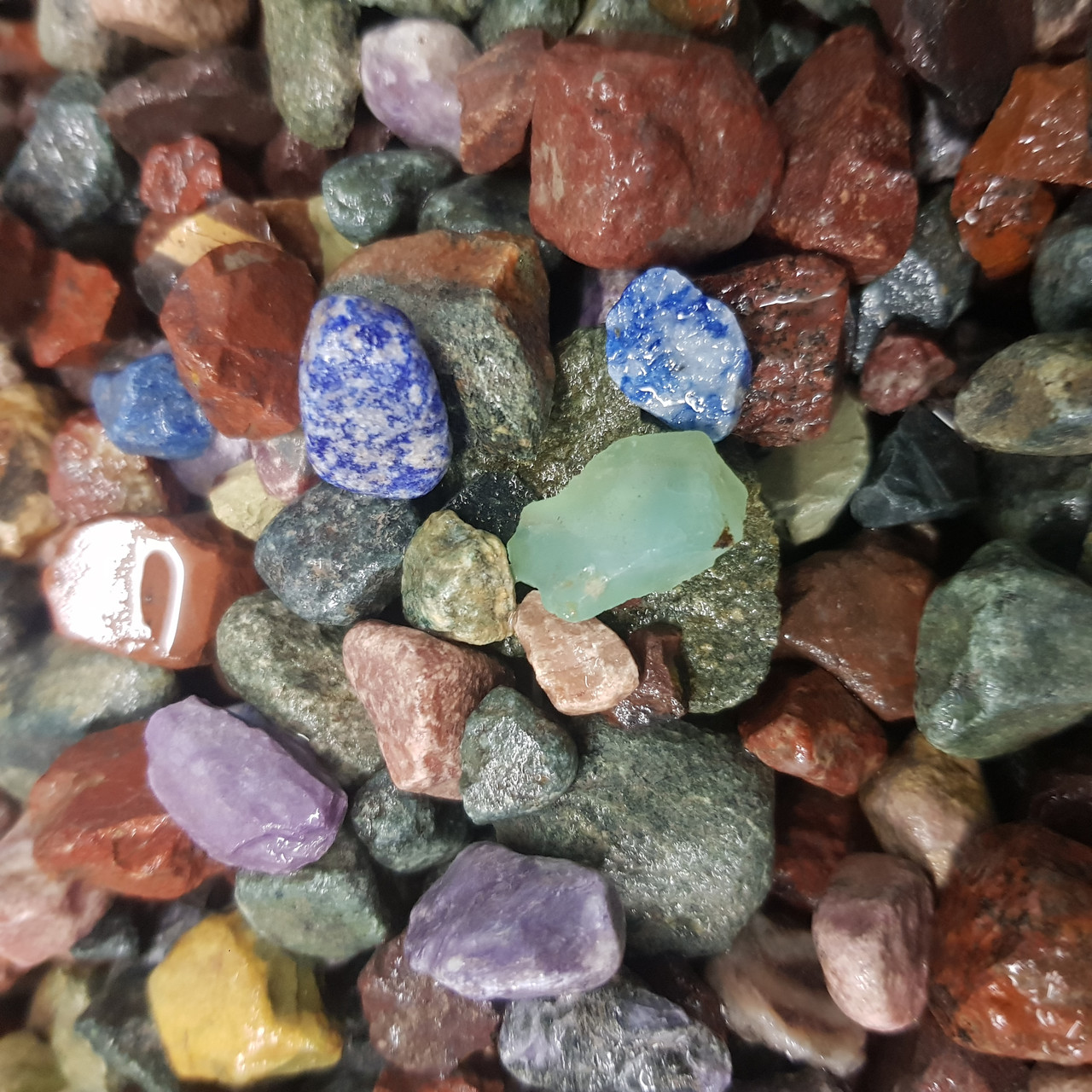 Камни для аквариума (галька полудрагоценных камней) - фото 1 - id-p1092618885