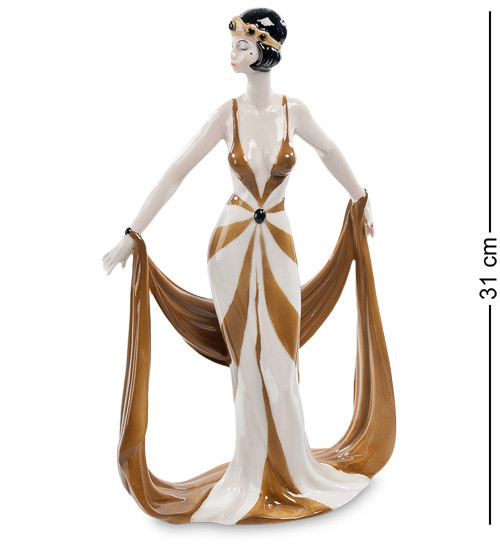 Статуетка порцелянова Pavone Di Kaye Дама 31 см 1103469