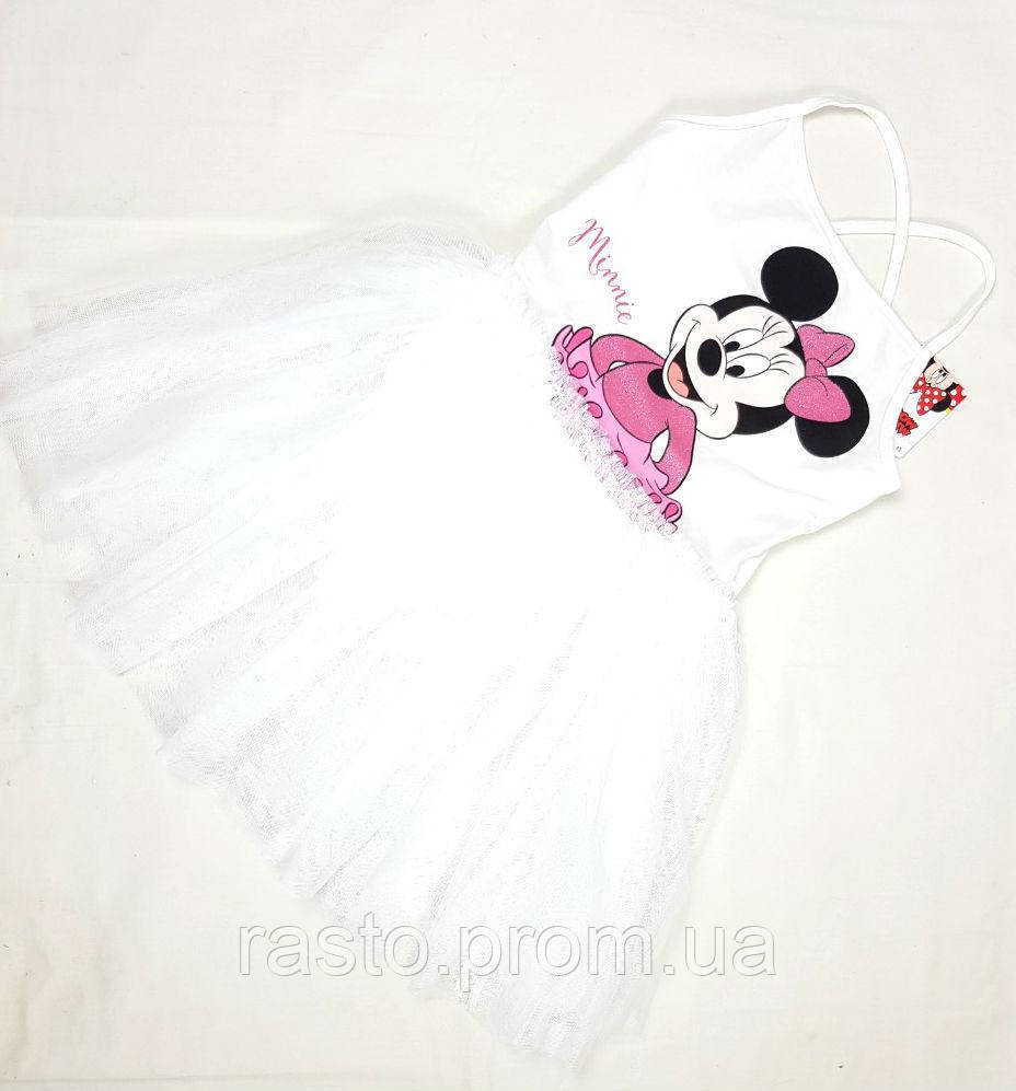 Платье для танцев Disney Minnie Mouse купальник с фатиновой юбкой 140, 146 - фото 4 - id-p1092624837