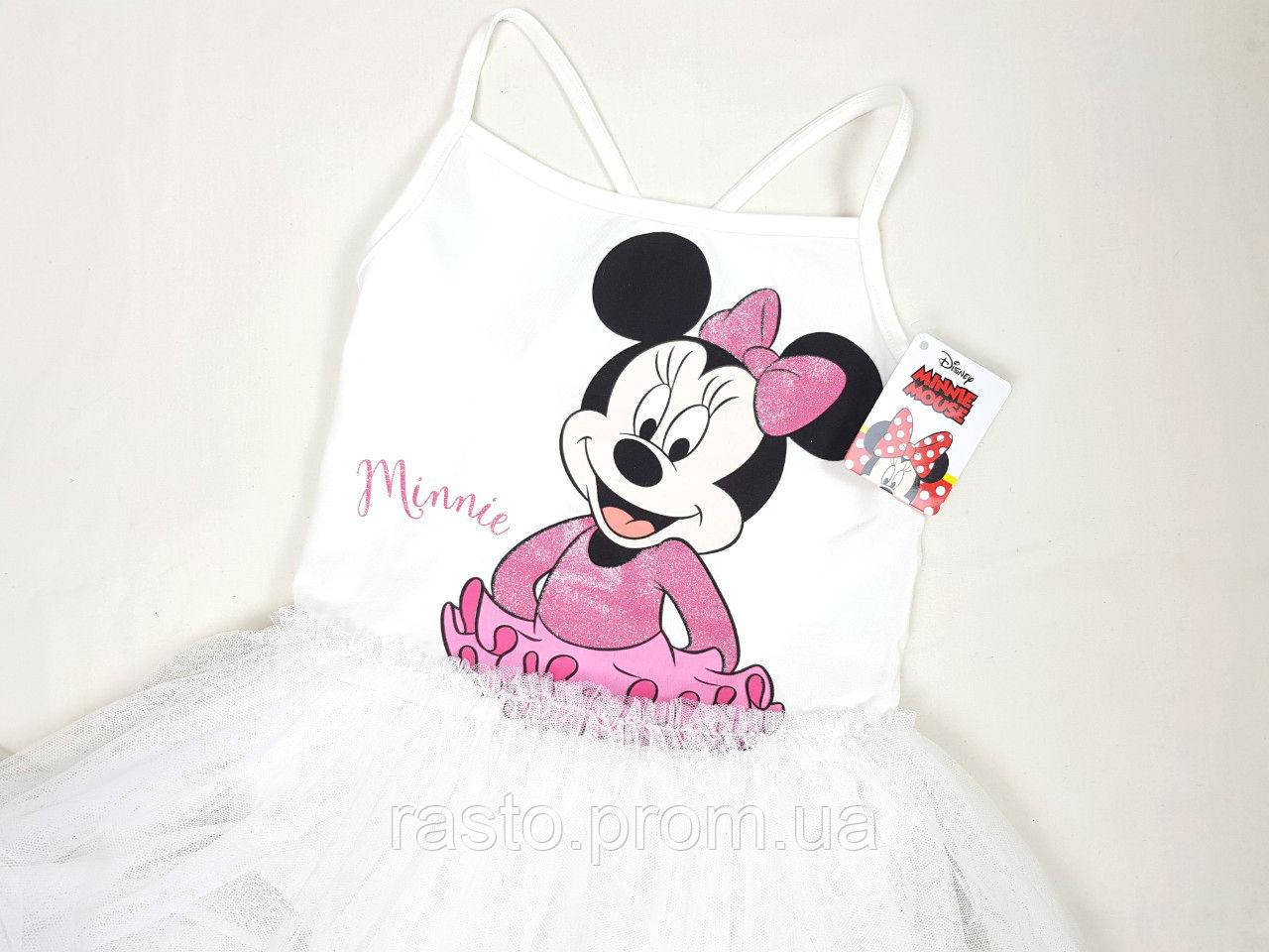 Платье для танцев Disney Minnie Mouse купальник с фатиновой юбкой 140, 146 - фото 7 - id-p1092624837