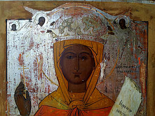 Икона св. Параскева Пятница 19 век Россия, фото 2
