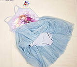 Плаття для танців Disney Холодне серце купальник із фатиновою спідницею 140, 146, фото 8